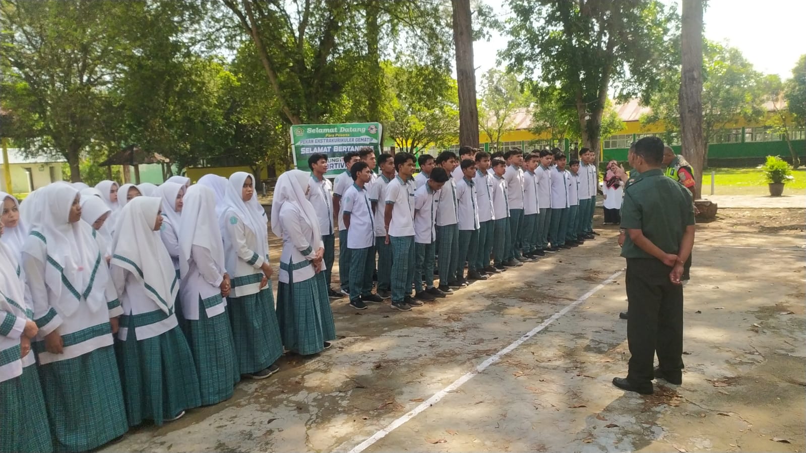 Tim Koramil Padang Tiji IDIE